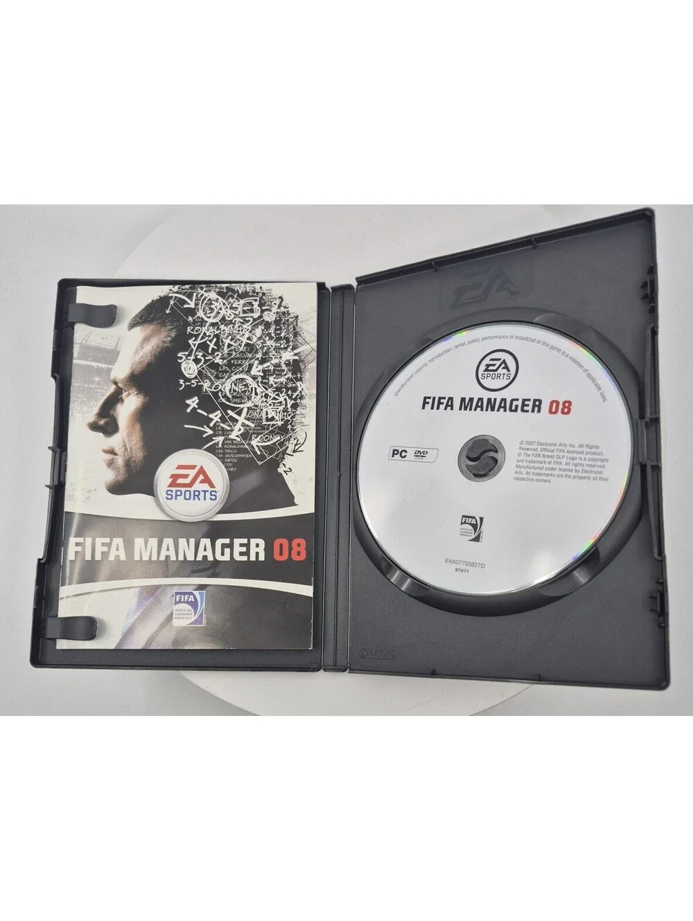 FIFA MANAGER 08 EA SPORTS - Juego Para PC DVD-ROM Edicion España 3T US Based